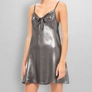 NEW! TopShop metallic slip dress! 😍